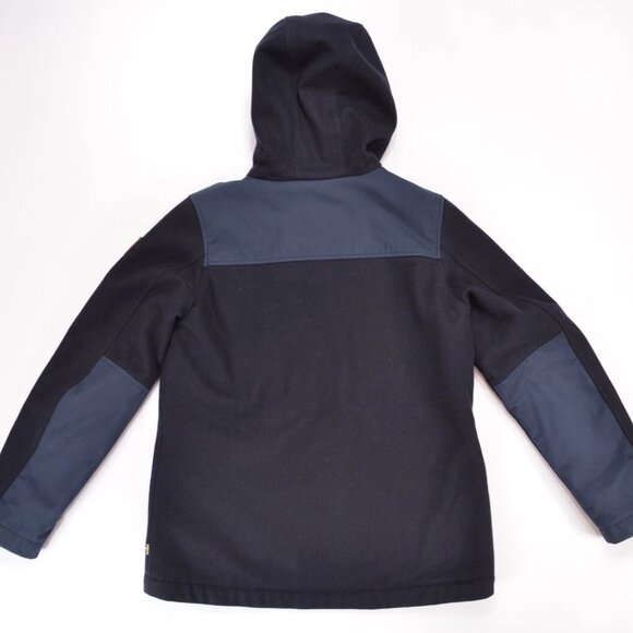 FJALLRAVEN Women's XS Night Sky Original Greenland Re-Wool Jacket Hooded Wool - Picture 2 of 12